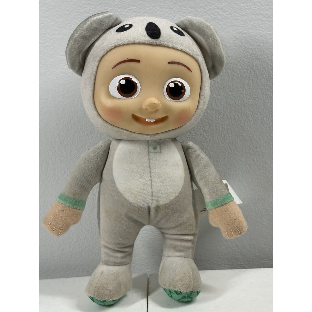 CoComelon Little Plush, JJ Doll in Koala Suit Toy